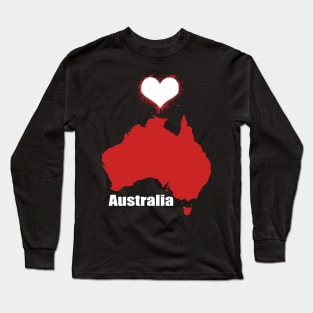 australia Long Sleeve T-Shirt